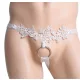 Fehér csipkés jock alsó