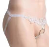 Fehér csipkés jock alsó