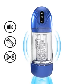 Sonicpull – vibrációs és szívó maszturbátor, kék