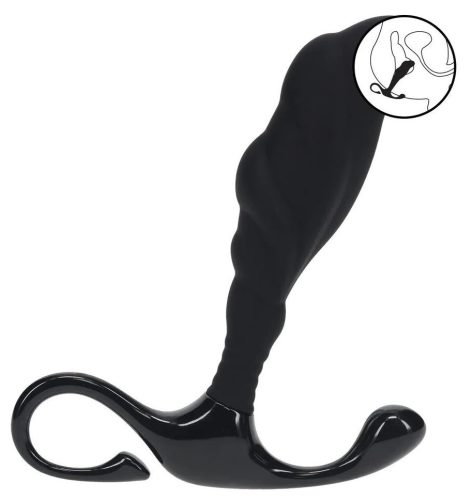 Prémium Rippled – prosztata stimuláló vibrátor 8 cm