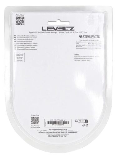 Prémium Rippled – prosztata stimuláló vibrátor 8 cm