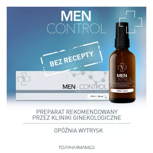 MEN - CONTROL érzéki késleltető spray 50 ml