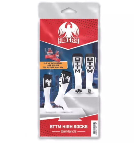 Darklands - stílusos, térd fölé érő zokni