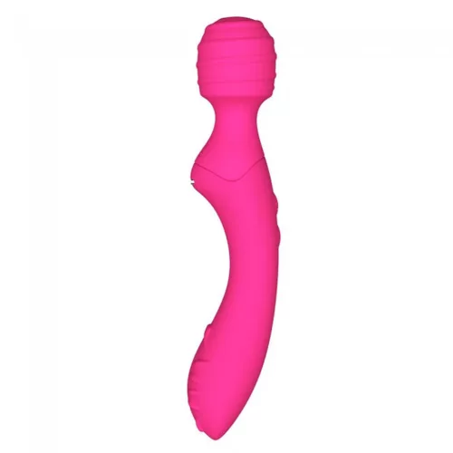 Twist Vibrátor Kettős motor, 8 mód 22 cm rózsaszín