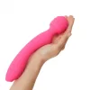 Twist Vibrátor Kettős motor, 8 mód 22 cm rózsaszín
