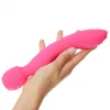 Twist Vibrátor Kettős motor, 8 mód 22 cm rózsaszín