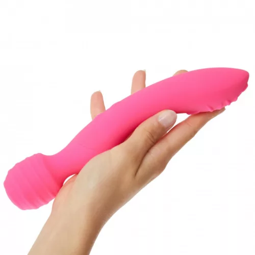 Twist Vibrátor Kettős motor, 8 mód 22 cm rózsaszín