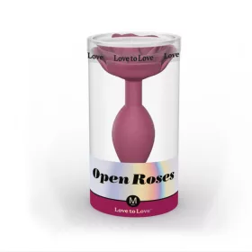 Open Roses Anál plug Ergonomikus, vízálló M szilva