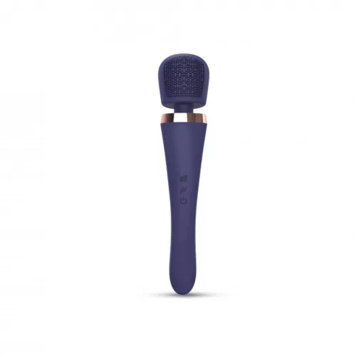Brush Crush Wand masszírozó 20 rezgésmód, 8 intenzitás 25,4 cm indigókék