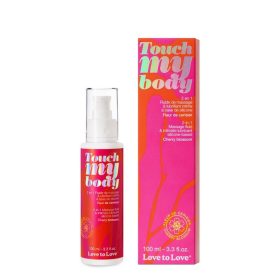   Touch My Body masszázsolaj és síkosító cseresznyevirág 100 ml