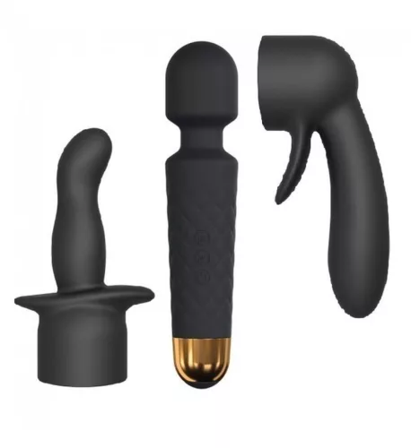 Marc Dorcel Vibrátor Rezgő 8 sebesség 20 mód 20 cm fekete