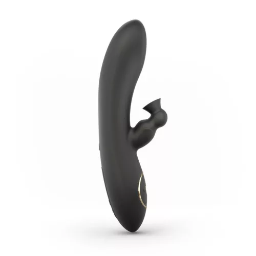 Dorcel Vibrátor G-pont és csikló stimuláló, szívó funkció 20 cm fekete
