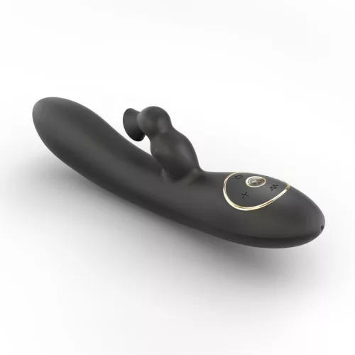 Dorcel Vibrátor G-pont és csikló stimuláló, szívó funkció 20 cm fekete