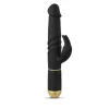 Dorcel Vibrátor Rezgő fej, 7 mód, USB töltés 27 cm fekete-arany