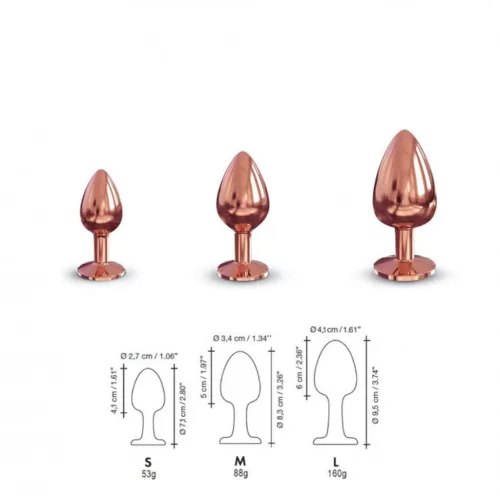 Marc Dorcel Anál plug Elegáns, kényelmes M fekete