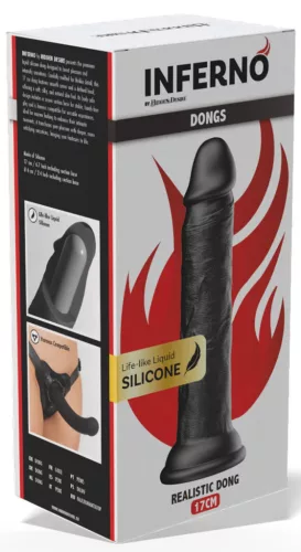 Good Dickdong Noir – prémium maszturbátor 15 cm x 3,2 cm