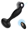 O Shock Anál plug USB töltésű, 10 rezgés- és 3 elektro mód 10,5 cm fekete