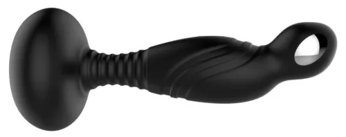 O Shock Anál plug USB töltésű, 10 rezgés- és 3 elektro mód 10,5 cm fekete