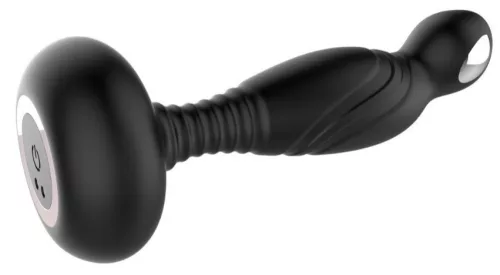 O Shock Anál plug USB töltésű, 10 rezgés- és 3 elektro mód 10,5 cm fekete