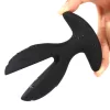 Electro Anchor Anál plug Rezgő és elektro stimuláció 9x7 cm fekete szilikon