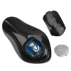 Electro Anchor Anál plug Rezgő és elektro stimuláció 9x7 cm fekete szilikon