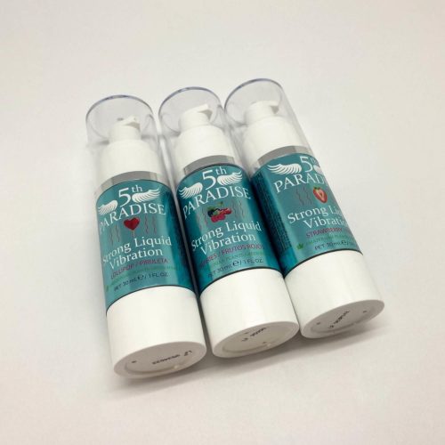 Paradise Strong Liquid vibrátor 30 ml piros gyümölcsös