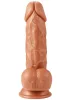 Dickright Dildó Széles fej, Bordázott 17 cm 5 cm