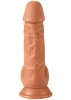 Dickright Dildó Széles fej, Bordázott 17 cm 5 cm
