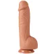 Dickybig Dildó Szívókorongos, Vénás 19x6 cm PVC