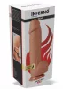 Dickybig Dildó Szívókorongos, Vénás 19x6 cm PVC
