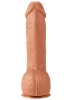 Dickybig Dildó Szívókorongos, Vénás 19x6 cm PVC