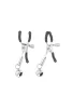 Fetish Tentation Bondage szett 10 darabos vegán bőr, kötöző, lánc, maszk, bíró, packa, piros-fekete