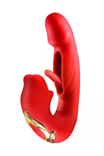 Yoba Vibrátor Többfunkciós, 17,6 cm Fekete