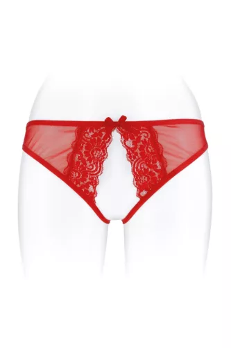 Concorde Pro Vibrátor Mini kompaktus 6 cm piros BDSM szett 30 ml masszázsolaj