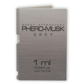 Feromon Phero Musk parfüm 1 ml szürke