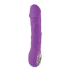 Vibrátor Rezgő 10 mód, Melegíthető 22 cm lila