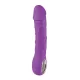 Vibrátor Rezgő 10 mód, Melegíthető 22 cm lila