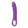 Vibrátor Rezgő 10 mód, Melegíthető 22 cm lila