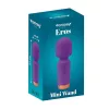Eros Vibrátor Rezgő, 10 mód, USB-töltés 11,5 cm lila