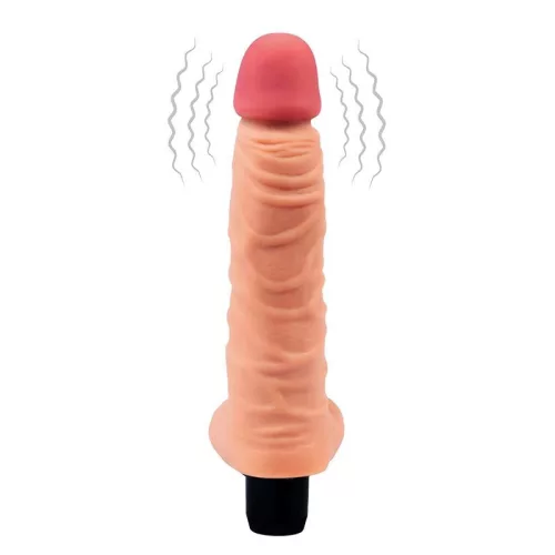 The Real Deal Vibrátor változtatható rezgés 21 cm fekete
