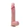 Szexjáték Dildó Lökő, Rezgő, Távirányítós 23 cm fekete