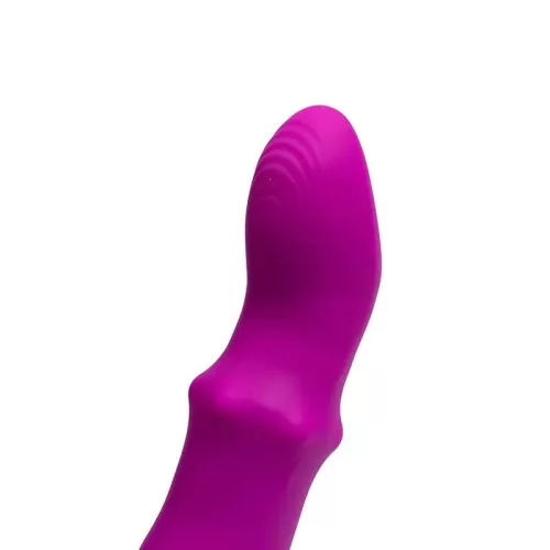 Ares vibrátor thrusting, 8 mód, 23 cm fekete