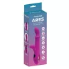 Ares vibrátor thrusting, 8 mód, 23 cm fekete