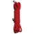 Kinbaku Mini Rope – 1,5m - érzéki piros kötelezés