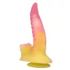 Power Monsters Flamebeast – 22.5 cm Rippled Monster Silicone Dildo