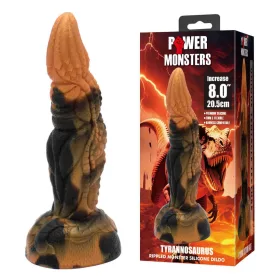   Power Monsters Tyrannosaurus – 20.5 cm Rippled Monster Silicone Dildo