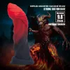 Power Monsters Infernal Goliath – 25 cm Rippled Monster Silicone Dildo