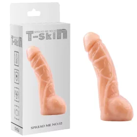 Dildó Realisztikus, hajlékony 20,5 cm, átlátszó