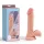 Dildo Kettős sűrűségű szilikon, realisztikus, vízálló, tapadókoronggal