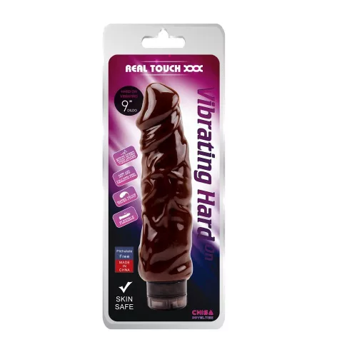 Vibrátor Erős rezgés, bordázott barna